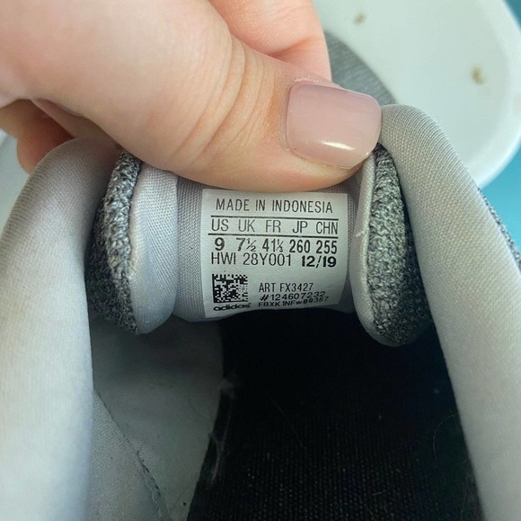 Adidas | Cloudfoam Heather Grey Sneaker 9‎ - Picture 8 of 8